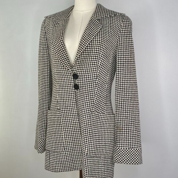 Louis Feraud - Houndstooth Blazer - Picture 6 of 13